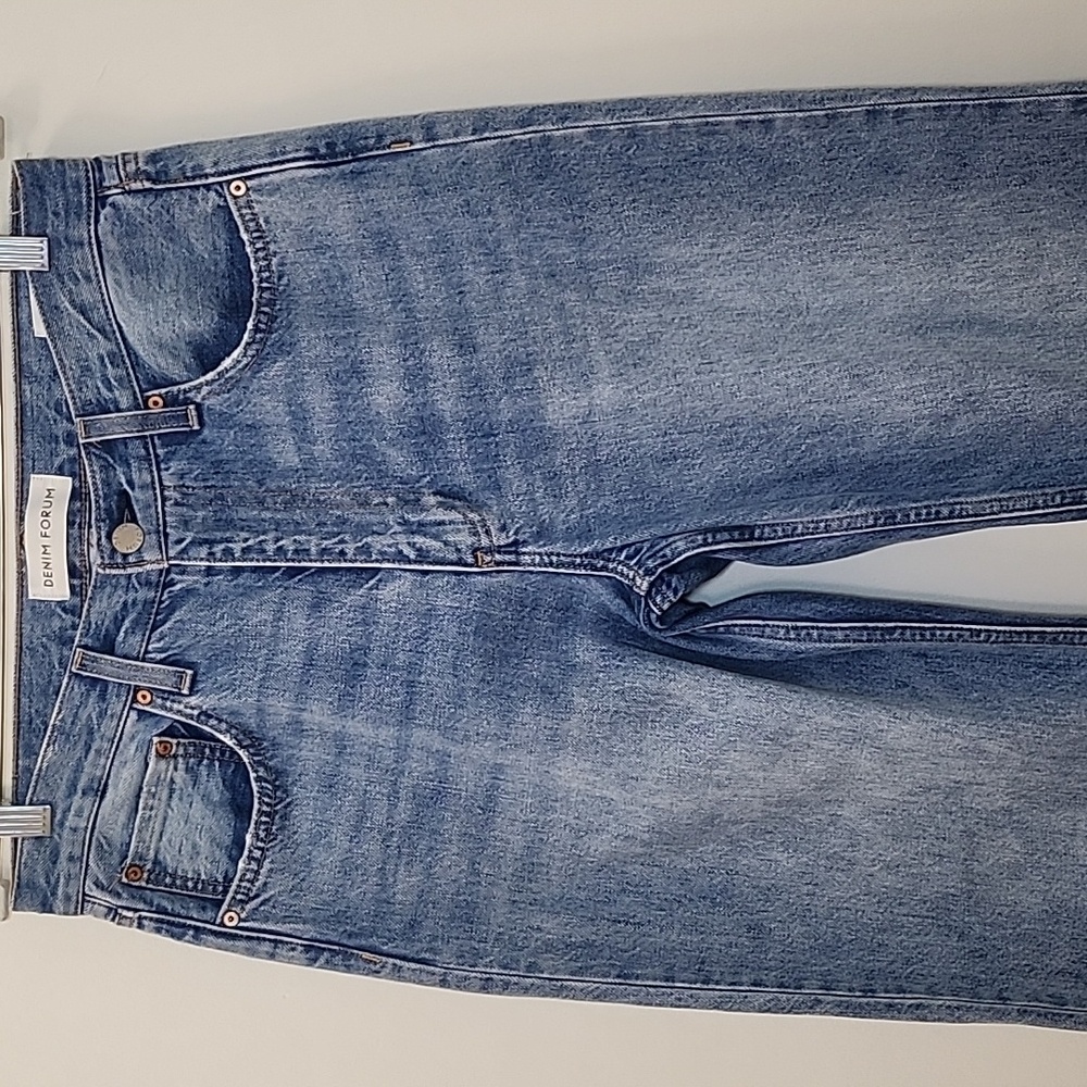 Aritzia 100% Cotton Denim Forum The '90S Iggy Lo-Rise Baggy Jeans Size 27 - Picture 3 of 16